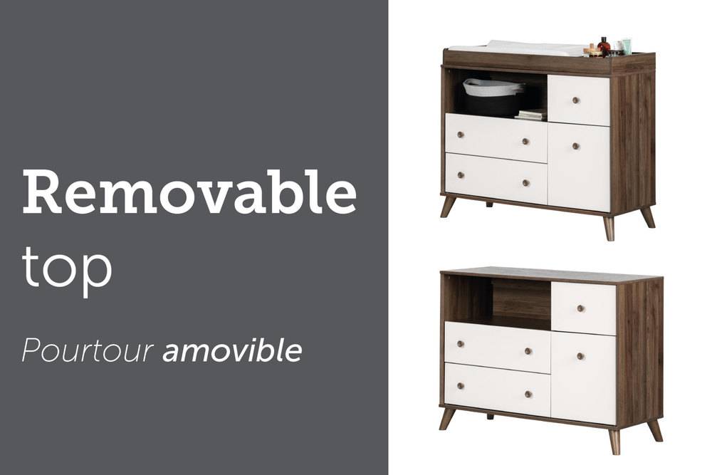 south shore beehive changing table